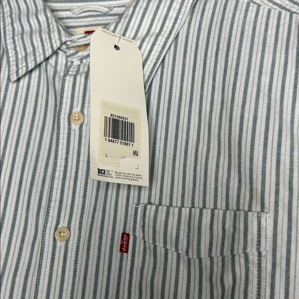 Levi's Shirt Men's Size L Sunset One Pocket Button Up Shirt Levi's RedTab Oxford